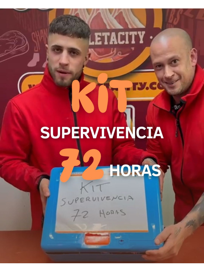 KIT SUPERVIVENCIA 72H