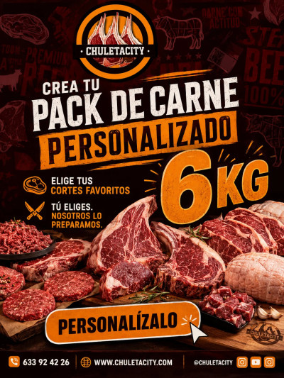 Pack Personalizable 6 KG